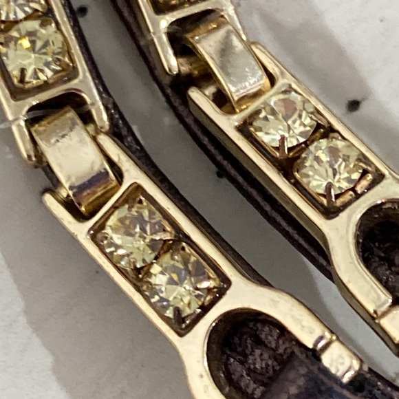 Geox Respira Brown Leather Sandals Gold Tone Hardware size 9.5/ 10 US - Picture 10 of 13